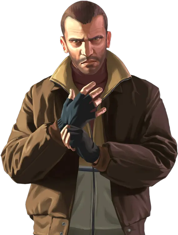 Gta 4 Niko Bellic Render Niko Bellic Png Gta Iv Icon Download