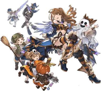 Beatrix Halloween Granblue Fantasy Wiki Granblue Fantasy Halloween Draw Png Anime Halloween Icon