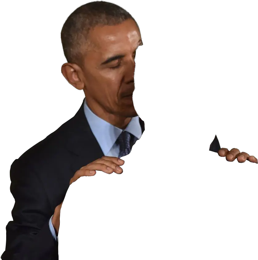 Obama Massage Shoulder Rub Imgur Cutout Joe Biden Png Obama Transparent Background