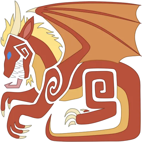 Rattlecan Karadur Zero Monster Hunter Icon By Karadur Dragon Png Monster Hunter Icon Art