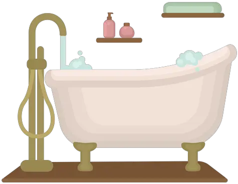 Bubbly Classy Bathtub Flat Transparent Png U0026 Svg Vector File Bathtub Bathtub Png