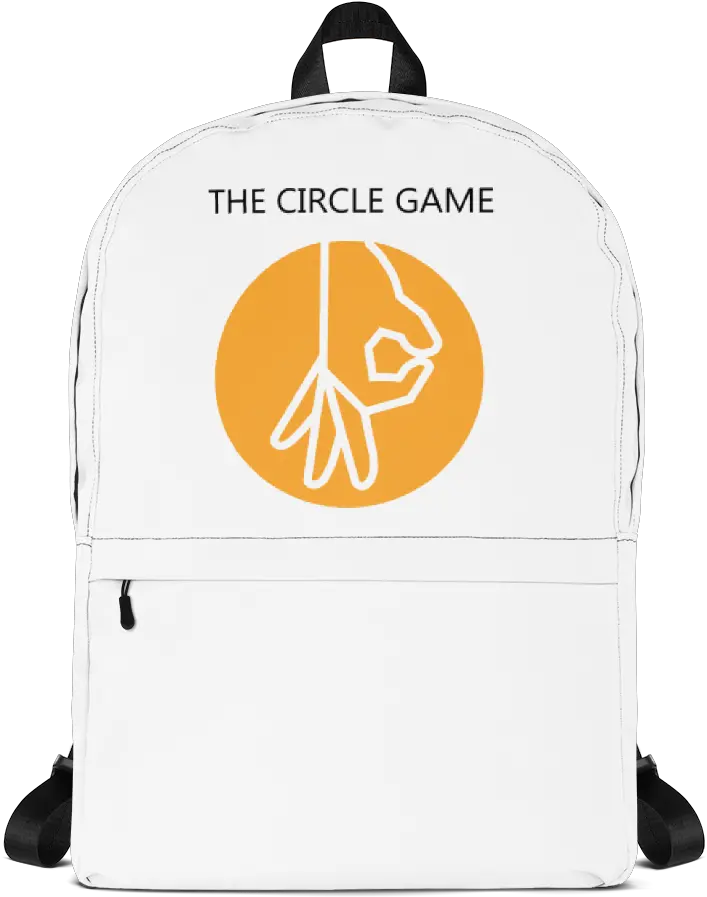 The Circle Game Backpack Mac White Backpacks Png Circle Game Png