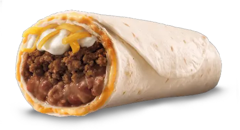 Taco Bell Dollar Beefy 5 Layer Burito Taco Bell Burrito Png Taco Bell Png