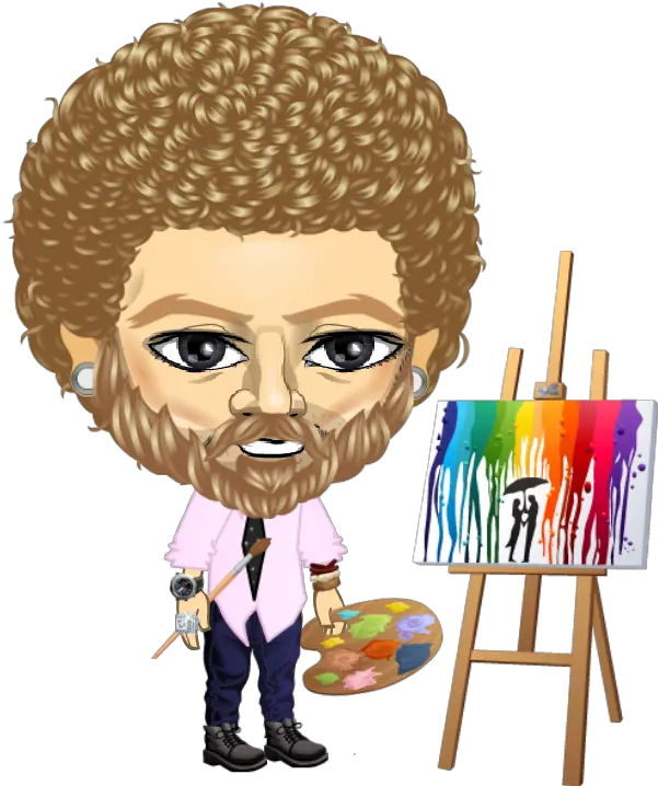 Yoworld Forums U2022 View Topic Bob Ross Please Rate Paint Tools Png Bob Ross Transparent