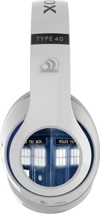 Download Hd Doctor Who Tardis Bluetooth Headphones Doctor Tardis Png Tardis Transparent