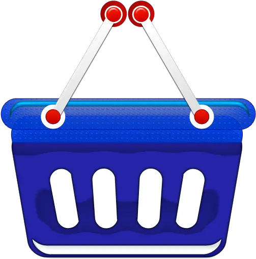 Store Motomach Empty Png Shopping Basket Icon Blue