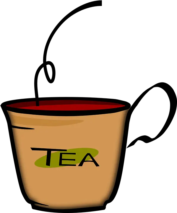 Cup Tea Hot Free Vector Graphic On Pixabay Mug Of Tea Clip Art Png Cup Of Tea Png