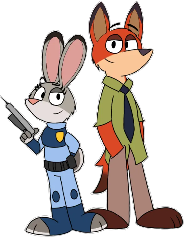 Zootopia Judy And Nick By Rubengr98 Zootopia Judy Y Nick Judy Hopps Png Zootopia Transparent