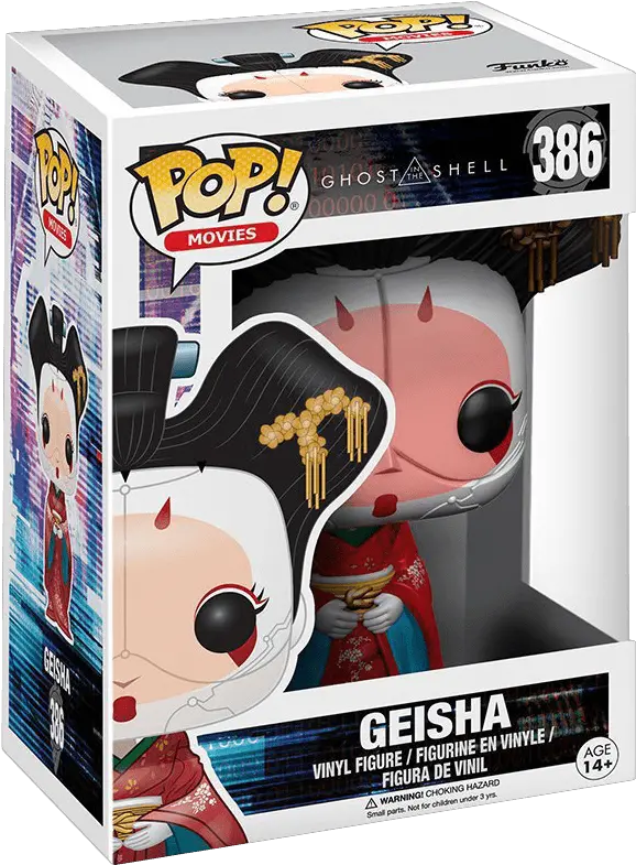 Ghost In The Shell Png Geisha Funko Pop Ghost In The Shell Png
