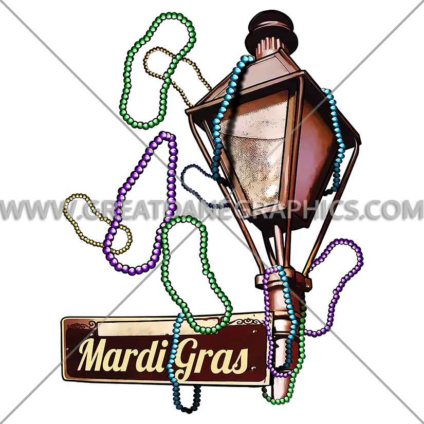 Mardi Gras Lamp Post Production Ready Artwork For T Shirt Clip Art Png Lamp Post Png