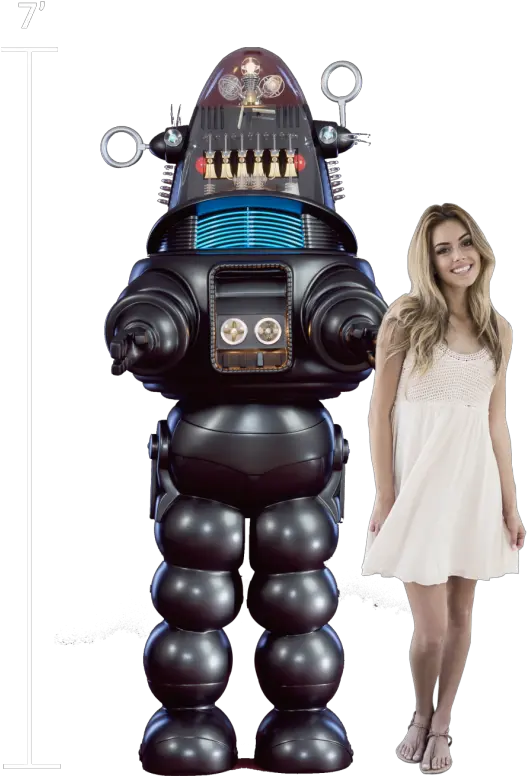 Robby The Robot Fred Barton Productions Robby The Robot Costume Png Robot Head Png