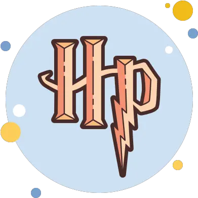 Harry Potter Icon In Circle Bubbles Style Icone De Harry Potter Png Potter Icon