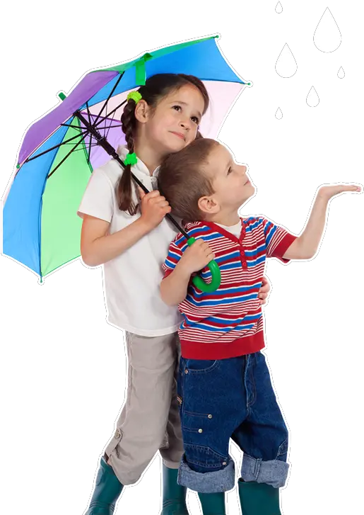 Children Looking Png Kid With Umbrella Png Little Kid Png
