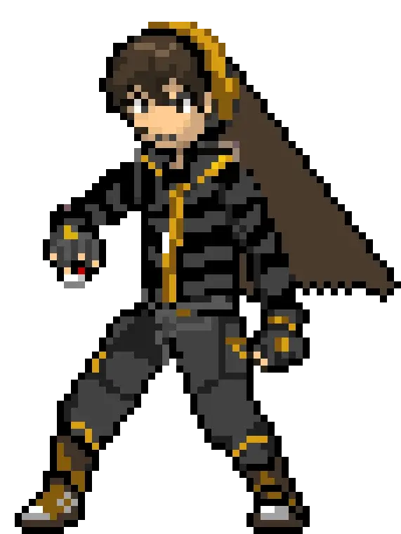 Pokemon Trainer Sprite Png Download Original Size Png Sprite Pokemon Trainer Png Sans Sprite Png