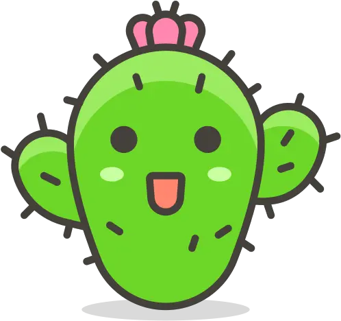 Cactus Free Icon Of 780 Vector Emoji Animated Moving Png Cactus Icon