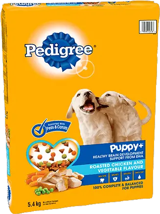 Pedigree Puppy Roasted Chicken And Vegetable Flavour 54kg Pedigree Dog Food Chicken Png Puppy Love Icon