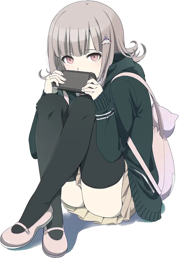 Anime Girl Body Perfect Sexual Cute Chiaki Nanami Png Sad Anime Girl Png