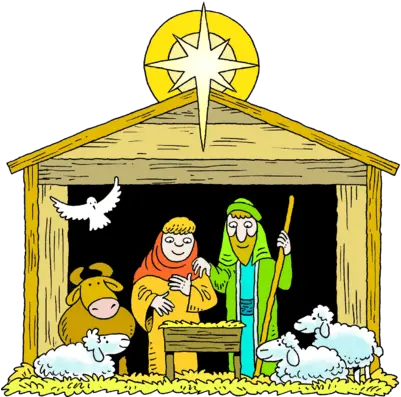 Jesus Crib Clipart Clip Art Library 129297 Png Images Mary And Joseph Baby Jesus Free Silhouette Crib Png