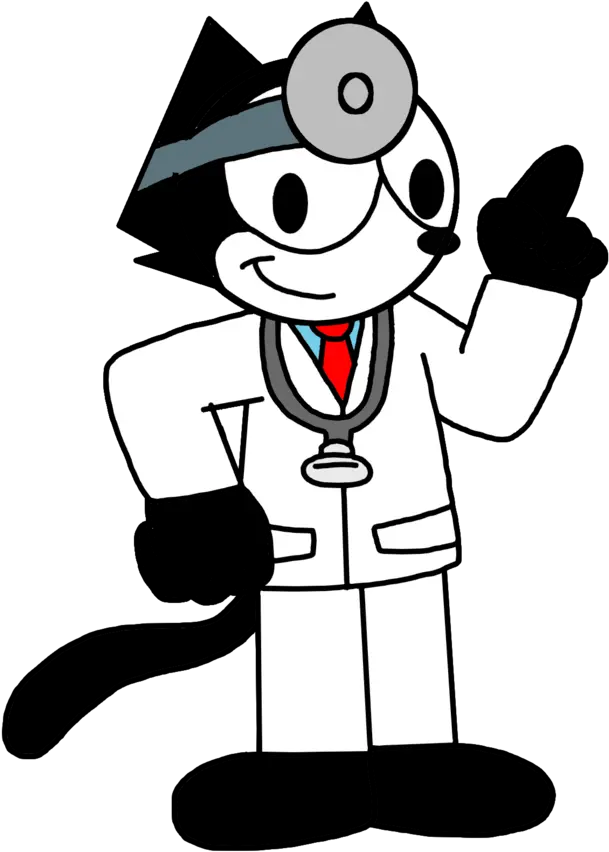 Dr Felix The Cat Png Image With Dr Felix The Cat Felix The Cat Png