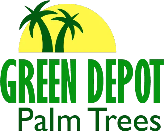 Green Depot Palm Trees U003e Contactus Clip Art Png Palm Tree Logo