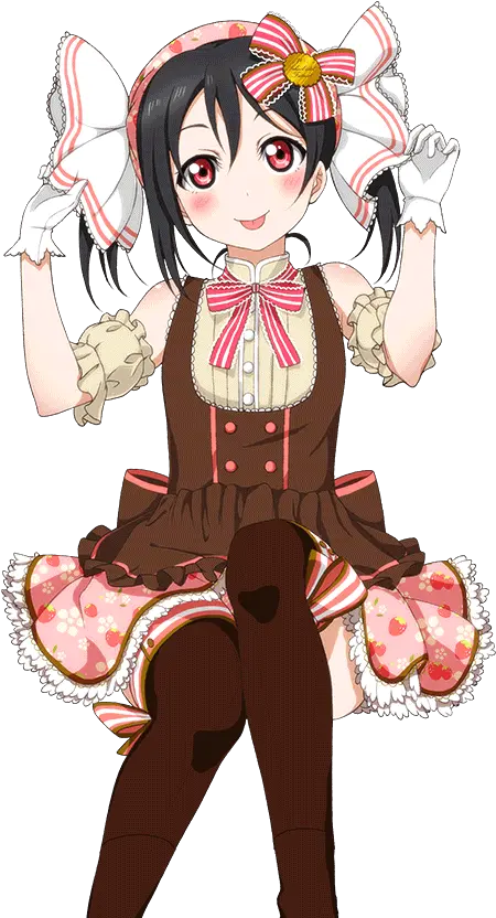 Yazawa Nico Sr Nico Love Live Candy Maid Png Nico Yazawa Png