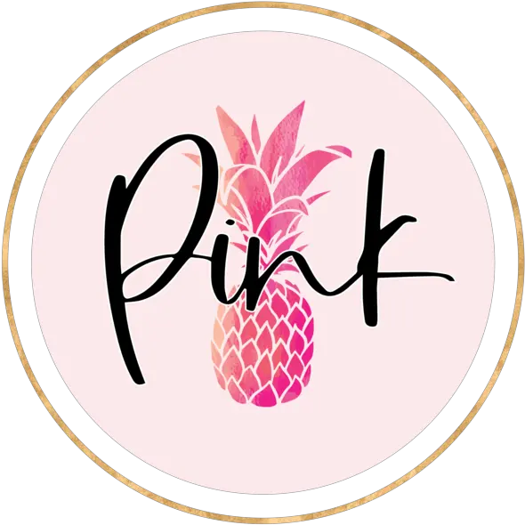 Pink Pineapple Weddings Hawaii Destination Wedding Planning Pink Pineapple Logo Png Pineapple Logo