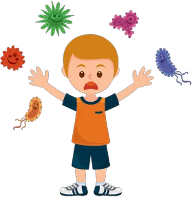 Washing Hands Get Away Bacteria Clipart The Arts Image Kids Washing Hands Png Bacteria Transparent Background