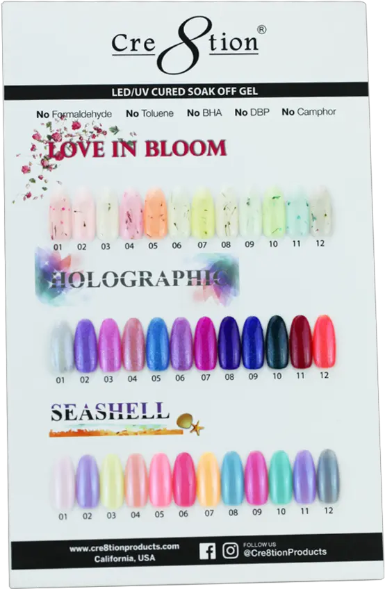 Seashell Gel U2014 Cre8tion Products Cre8tion Love In Bloom Png Sea Shell Png