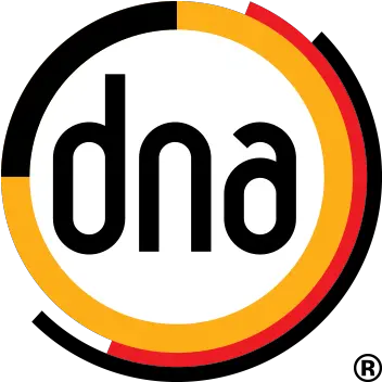 Dna Diseño En Audio Dna Rainbow Colors Circle Png Dna Logo