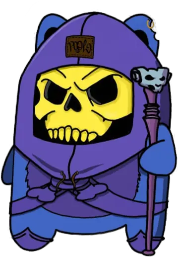 Stickergang Midget Skeletor Hes So Skeletor Cute Png Skeletor Transparent