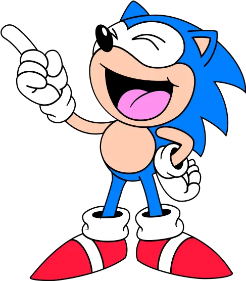 Mickey Mouse Felix The Cat U003d Sonic Neogaf Classic Sonic The Hedgehog Laughing Png Felix The Cat Png