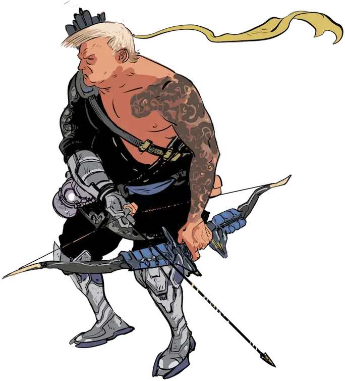 Billboard Compares Trump To A Terrible U0027overwatchu0027 Player Church Of Hanzo Brazil Png Hanzo Png