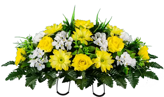 Yellow Daisy With White Hydrangea Sd2452 Bouquet Png Hydrangea Png