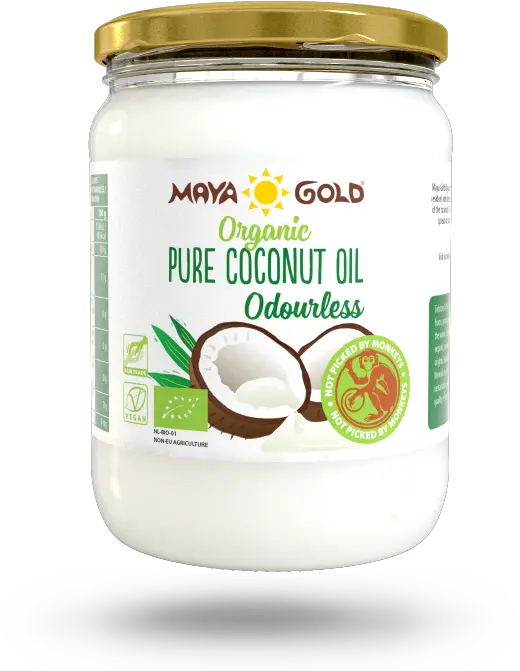 Organic Virgin Coconut Oil Maya Gold Trading Coconut Oil Png Coconut Transparent