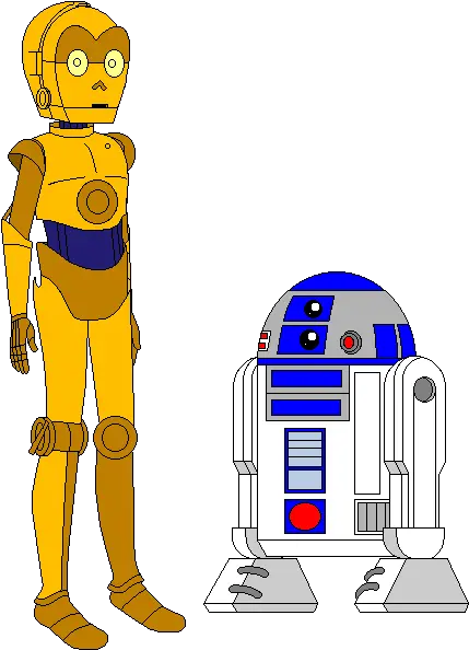 Chewbacca Clipart C3po R2d2 Transparent C3po R2d2 Cartoon 1985 Png R2d2 Png