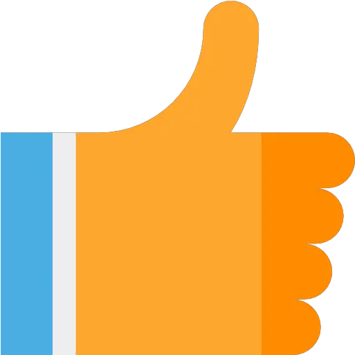 Thumbs Up Icon Text Customer Satisfaction Flat Icon Png Thumb Up Png