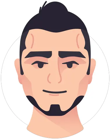 Download Free Png Man Bun Front View Transparent Png U0026 Svg Person Avatars Bun Png