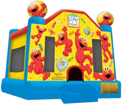 Download Elmo Face Png Elmo Bounce House Elmo Face Png