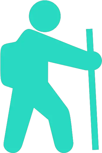 Green Hiking Free Icon Of Hotel And Ikon Hiking Png Hiking Icon