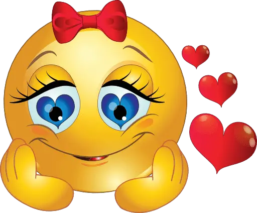 Emoticon Thinking Transparent Png Emoji Girl In Love Thinking Emoji Transparent