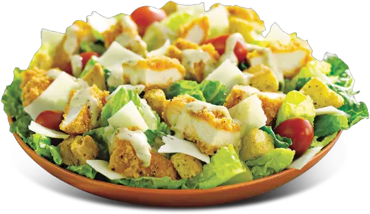 Spicy Chicken Caesar Salad Caesar Salad Png Caesar Salad Png