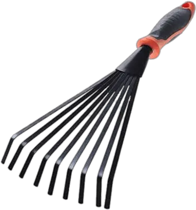 Steel Fan Rake Transparent Png Small Hand Rake Rake Png