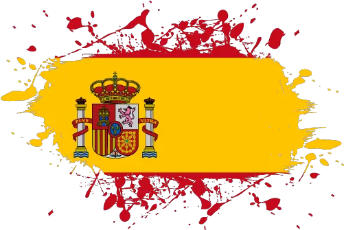 Vector Country Flag Of Spain Ink Splat Vector World Flags Vector Pakistan Flag Png Spain Flag Png