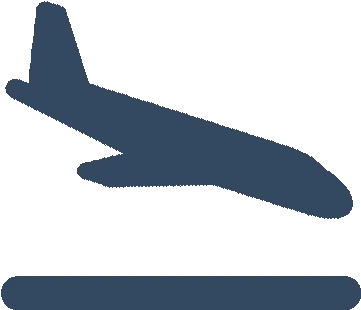 Renny Travel Airliner Png Plane Arrive Icon