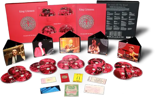 Dgm Live King Crimson On And Off The Road Box Set Png King Crimson Png