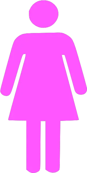 Download Small Pink Woman Symbol Png Female Png