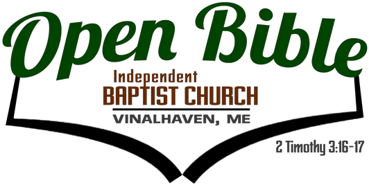 Open Bible Baptist Church Of Vinalhaven Me Graphics Png Open Bible Png