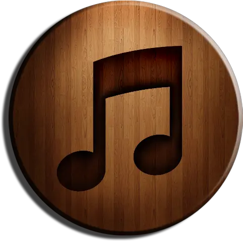 Itunes Wooden Icon Itunes Wooden Icons Png Itunes Icon Png