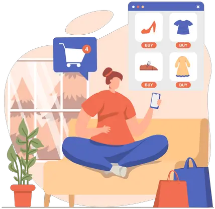Digital Shopping Icon Download In Line Style Sitting Png Shopping Icon Psd