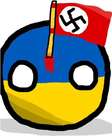 Nazi Ukraineball Clip Art Png Nazi Png
